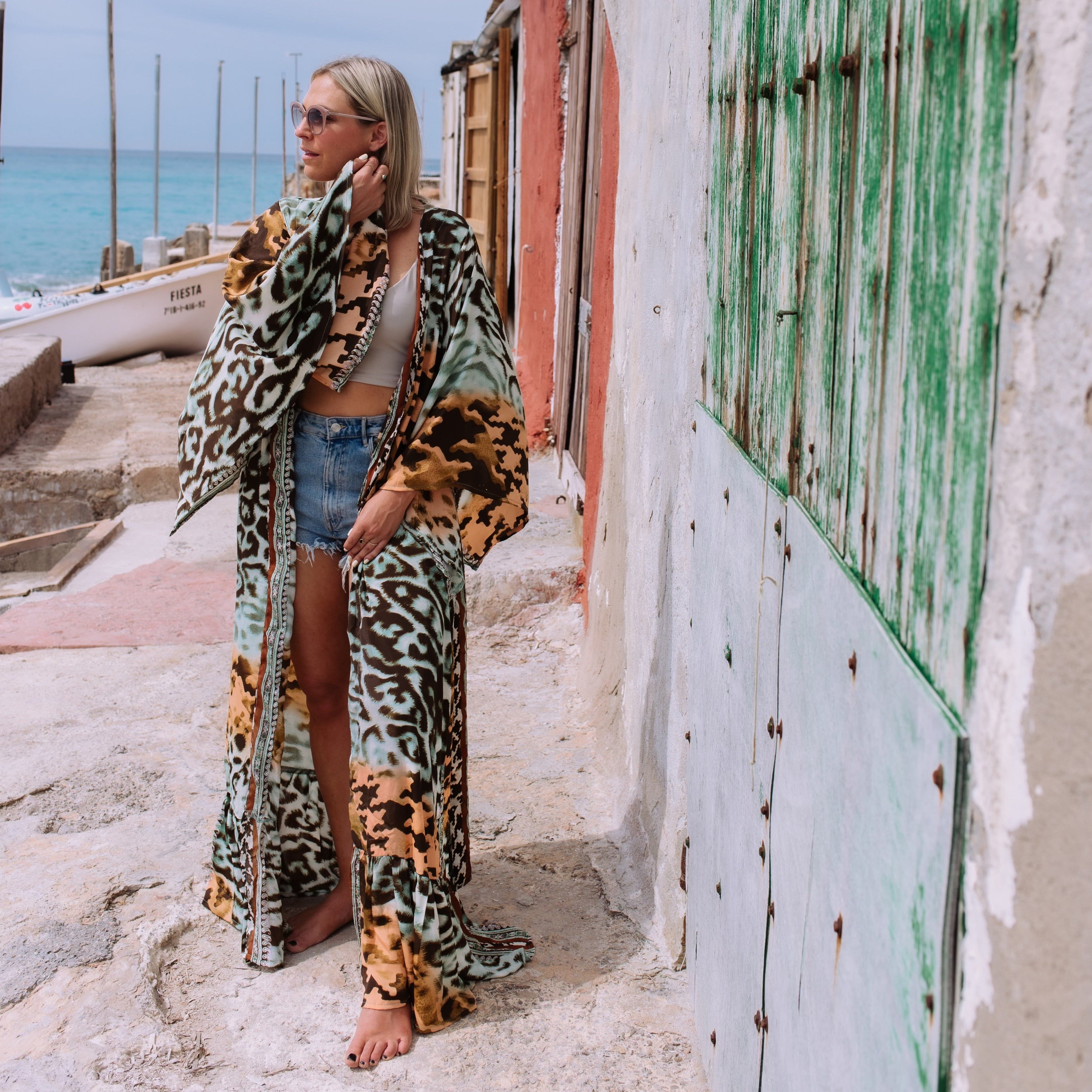 Lucia Kimono – Blue