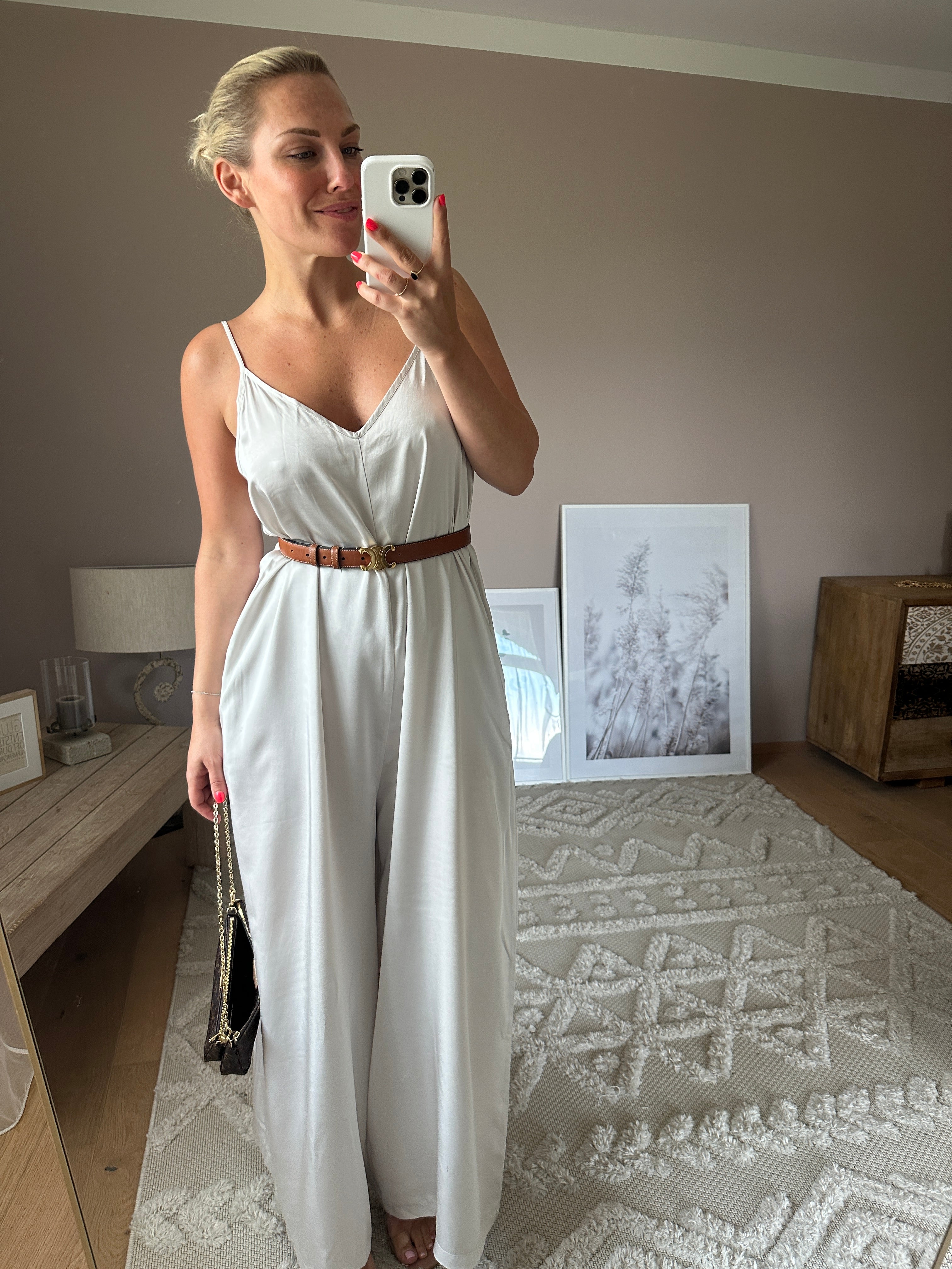 Jumpsuit – Soft White