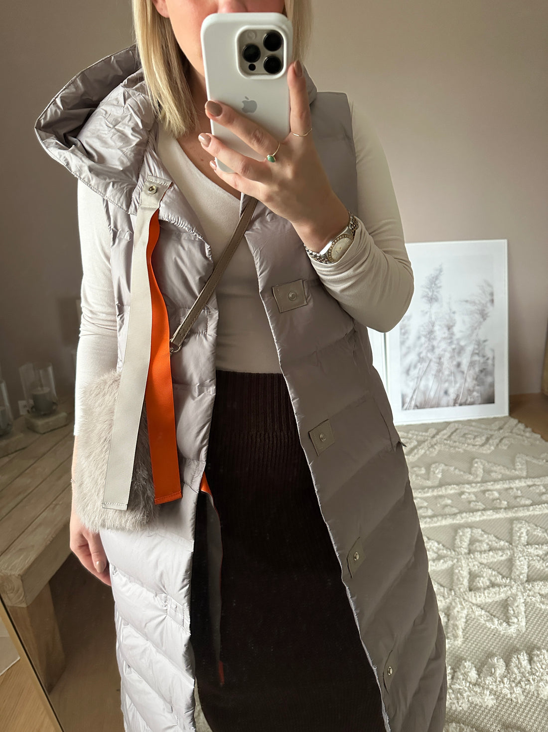 Puff Gilet Grey